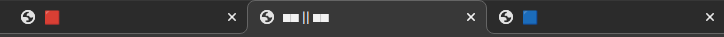 Screenshot samples for tabs